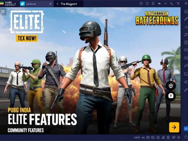 PUBG India Elite Assault Social Interaction PUBG India Elite Assault Community Features
